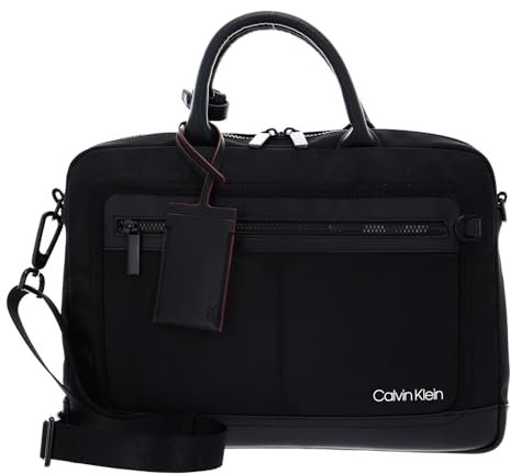 Calvin Klein Laptop Bag With Pocket Black