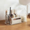 Poeland Makeup Organizer Tray Cosmetic Display Case Storage Box for Vanity Countertop Bathroom Drawers