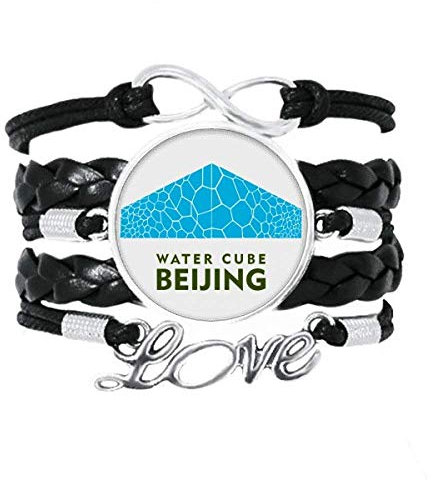 OFFbb-USA Pechino Turismo Cubo Acqua Cina Bracciale Amore Accessorio Intrecciato In Pelle Maglia Corda Braccialetto Regalo, non applicabile