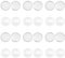 UNICRAFTALE 50 Sets 20mm Flache Runde DIY Cabochon Making Kits 304 Edelstahl Plain Edge Lünette Cups Und Klarglas Cabochon Für Halsketten Schmuckherstellung, Edelstahl Farbe
