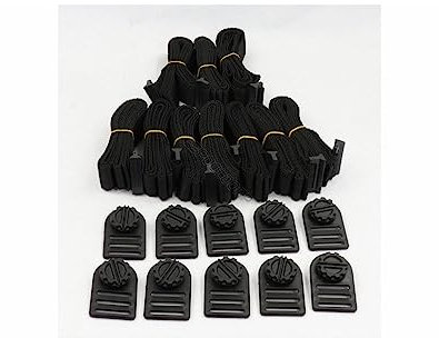 Kokido - 10 Sangles + Attaches pour Enrouleur Piscine