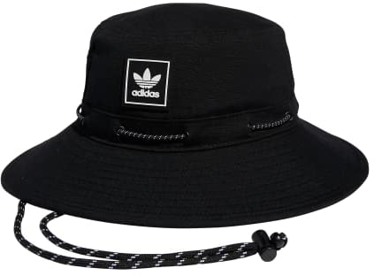 adidas Originals Utility Boonie Bucket Hat, Black/White, One Size