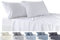 Todocama – Juego de Sábanas de 4 Piezas – Sábana Bajera Ajustable – Encimera - Dos Fundas de Almohada de 50x80cm. (Cama 90-90x190/200 cm, Blanco)