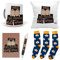 mundohuevo Mega Regalo Personalizado para 60 cumpleaños Hombre. Mis Huevos ya Tienen 60 años. Taza, cojin, libreta, boli y Trio de Calcetines