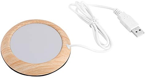 Scalda Tazza Bevande Elettrico, Impermeabile Coffee Warmer Riscaldatore Caffè Piastra Riscaldante Elettrica Portatile Scaldabiberon Intelligenti USB Tè Scaldino Scaldabibere Scrivania per Cacao Latte