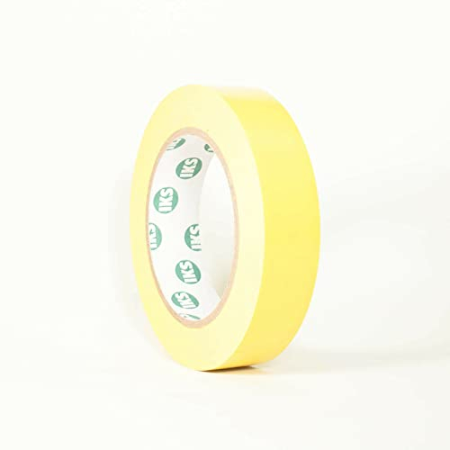 Bodenmarkierungsband Warnband 19 mm x 33 m Gelb selbstklebend I Bodenklebeband zur Boden- und Sicherheitsmarkierung I Markierungsband, Klebeband (19mm x 33m, Gelb)