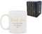 Personalised Printed Hot Drinks Coffee Tea Mug with Thank You for Everything Design, Personalise with Any Message, Gift Box Included, Full Colour Print, Thank You Gratitude Retirement Teacher Gift