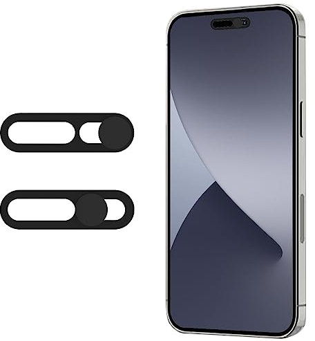 Cover per fotocamera frontale per telefono, compatibile con iPhone 14Pro, iPhone 14Pro Max, iPhone 15, iPhone 15Plus, iPhone 15Pro, iPhone 15Pro Max, protegge privacy e sicurezza, non influisce sul