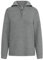 HANSEHELD Damen Troyer Schurwolle Grau Meliert 38 | Pullover | 100% Schurwolle | Strickpullover für Frauen | Troyerkragen | Reißverschluss | Wollpullover | Made in Germany