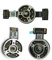 HePbak For dji Mini 3 Pro Original Gimbal Parte Gimbal Carcasa Shell Cámara Lente PTZ Cable de señal Yaw Roll Motor/Brazo Amortiguación de Goma for dji Mini 3 Pro 【Partes】 (Color : 3IN1 Motor)