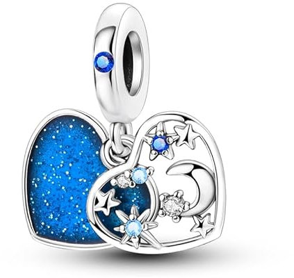 Hapour 925 Sterling Silber Charms für Armbänder Halskette Europäischen Schmuck Anhänger Perlen Pudel Charm für Frauen Mutter