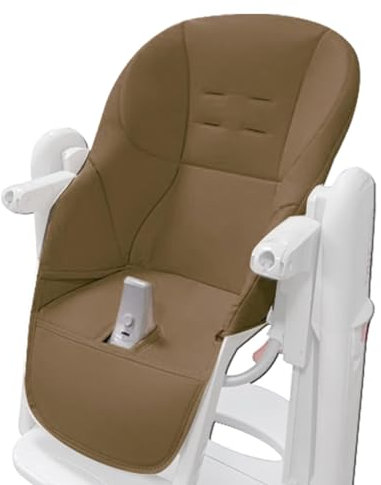 Baby Hochstuhl Kissenbezug, Baby Hochstuhl Sitzauflage, Sitzbezüge Kissen, Baby Esszimmerstuhl Sitzkissen, PU-Leder Hochstuhl Bezug, Universeller Ersatzbezug Für Pegs Perego Tatamia Hochstuhl