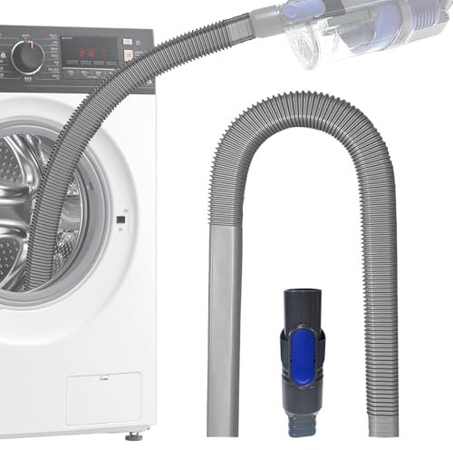 Dryer Vent Cleaner Kit Compatible With Shark IX141 IZ462H IZ483H IZ363HT IZ361H IZ163H IZ362H Pet Cordless Stick Vacuum Attachment Dryer Vent Lint Remover Hose Attachment