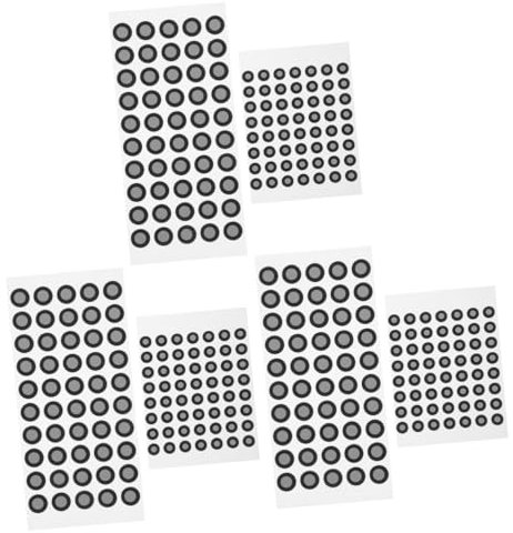 JECOMPRIS 318 Stk Laserreflektierende Markierungen Tracking-marker Optisch Zubehör Für 3d-scanner 3d-scanning-spray 3d-scan-spray-pop 3d-scanmarkierungen 3d-scan-spots 3d-marker-scan Tinte
