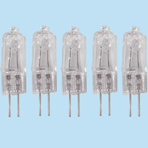 BULBEAWICK G4 50W 220V 20W Halogenlampen 110V 35W 50W für Kronleuchter, Schienenbeleuchtung, Unterschrank Puck Lampe 35W 110V 5PCS