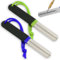 NICECONE 2 Pack V Groove Dart Sharpener Fishing Hook Sharpener, Double Sided Diamond Grit Steel Tip Point Darts Sharpening Portable Grinding Tool