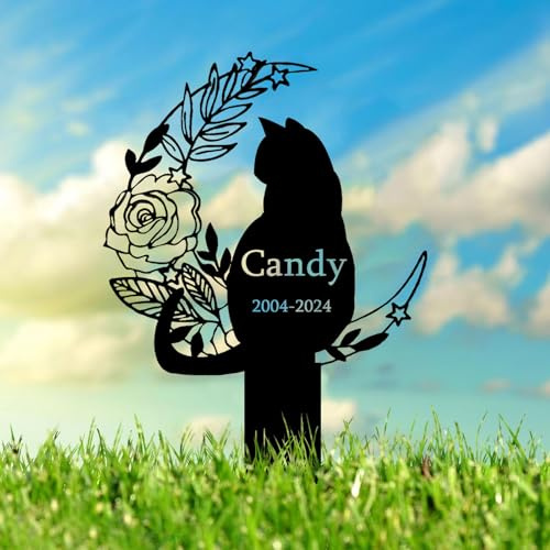 CCZUIML Marqueurs Funéraires pour Animaux de Compagnie pour Chiens et Chats, Marqueurs Funéraires pour Chiens en Extérieur,Souvenir de Cimetière, Pile Funéraire pour Animaux de Compagnie