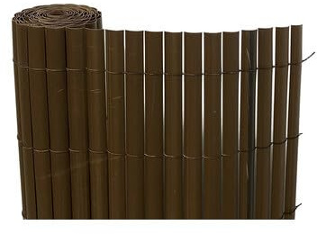 OOGarden - Canisse PVC Simple Face 3 x H 1 m - Marron