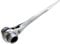 Dunnet Tools Heavy Duty Scaffold Spanner 21mm 19mm Chrome Vanadium Steel Podger Spanner Scaffolding Tools Long Tail Scaffolding Ratchet Podger Bar End 19x21 Scaffold Tools