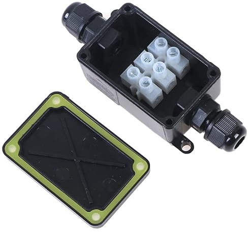 2 Way Outdoor Waterproof IP66 Electrical Cable Wire Connector Junction Box With Terminal 450V Junction Box for Led Light