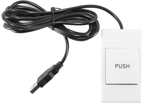 Gutol Botón USB grande de entrada - Tecla de escritorio con función especial para aliviar el estrés, diseñada individualmente
