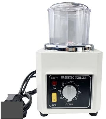KT-90 Magnétique Machine De Polissage Tumbler AC Mini Bricolage Bijoux Polisseuse Finition Outil De Nettoyage