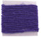 Wollkordel LILA 3 m x 4 mm (0,62€/m) Wolldocht 4 mm Kordel 100% Wolle Dekoband Schleifenband Geschenkband Filzkordel Wollschnur Wollband Bastelwolle