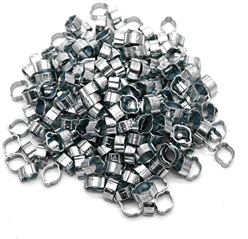 Mikalor 10 X W1 5-7mm (1/4) Double Ear O Clip