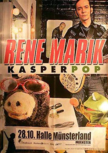Rene Marik Münster 2010 Konzert-Poster A1