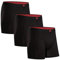 DANISH ENDURANCE Herren Boxershorts, 3er Pack (Schwarz, XL)