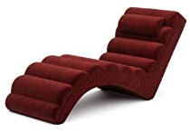 All4All Relaxliege Chaiselongue Liegesessel Lincoln Relaxsessel Kunstleder Gewebe Schwarz Grau Braun Modernes Design Relax gepolstert Keine Montage Entspannung 11