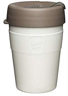 KeepCup TCOR12 Thermal Reusable Stainless Steel Cup, 12 Ounces, Latte