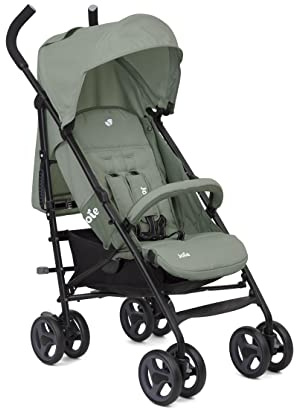 Joie Nitro™ LX Schirmbuggy, Geburt bis 15 kg (ca. 3 Jahre), Laurel | Leichter Schirmbuggy (8,14 kg) mit Einhand-Faltung, flacher Liegeposition, Allrad-Einzelfederung und OneTouch-Bremse.