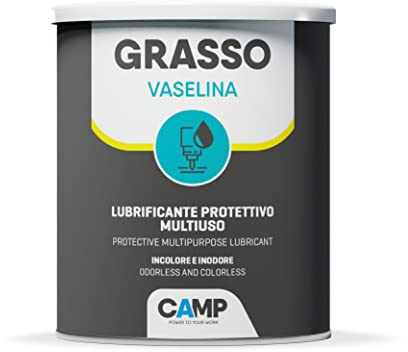Camp Grasa Vaselina, Grasa de Vaselina Técnica, Purissimo, Incoloro E Inodoro, Lubricación y Protección, 1 Kg