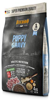 BELCANDO Puppy Gravy [4 kg] Welpenfutter | Trockenfutter für Welpen | Alleinfuttermittel für Welpen bis 4 Monate