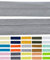 Roban Fashion BaumwollJersey Jersey Schrägband Baumwoll 25mm breit Textilband Blende in 22 Farben