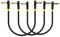 Monkey Loop Pro Link Pedal Guitar Patch Cable 5 cm Jack acodado a Jack acodado Pack 3