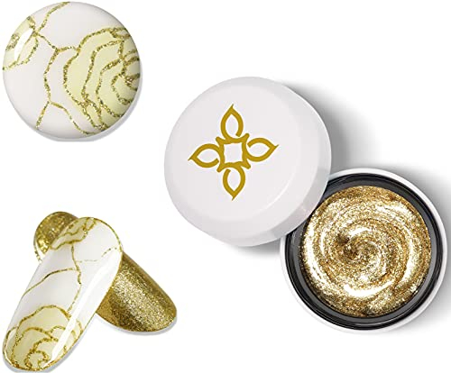 Bluesky Metallic Gel Paint Sparkle GOLD GOOD AS GOLD Nail Art Design BJ03, 1 x 5 gram Pot