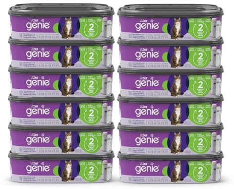 Litter Genie Refill (12 Pack), Blue
