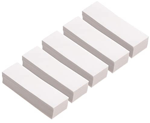 POPETPOP 500 strisce di carta cromatografia separazione pigmento carta scienza esperimento filtro carta per chimica laboratorio aula scuola