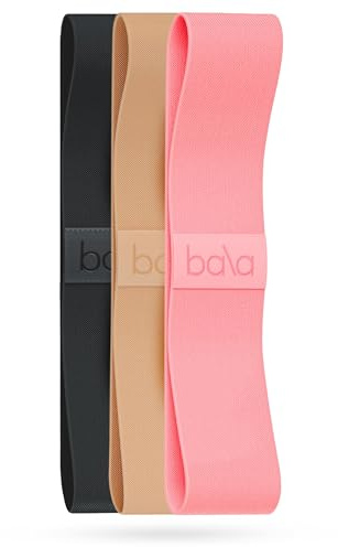 Bala Bands Resistance Bands for Women & Men - Fabric Exercise Bands for Working Out - Wrist, Ankle, Legs & Booty Bands - Workout Resistance Bands for Yoga, Pilates, Strength Training