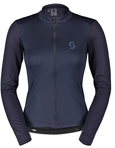 Scott Endurance 10 Damen Fahrrad Trikot lang Dark blau 2024: Größe: XS (34/36)