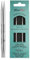 KnitPro K36176 Nadel Tipps, Edelstahl, Silber, 10cm, 4.5mm, 2 Count