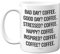 Novelty Gift Mug - Coffee is Life- Mug Present Gift for Wife Husband Work Colleague Brother Auntie Uncle Sister Best Friend, Novelty 11oz Ceramic Dishwasher Safe Coffee Cup