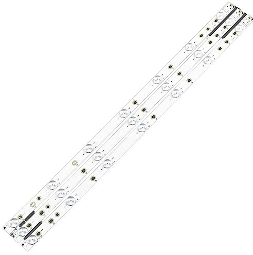 HABITZ 3PCS LED TV Backlight Compatible with Philips 32'' GJ-2K15 D2P5-315 D307-V3.1-01 L68-2 315LM00002 LH32U3200 32PFL1643/T3 32E100E 32E200E