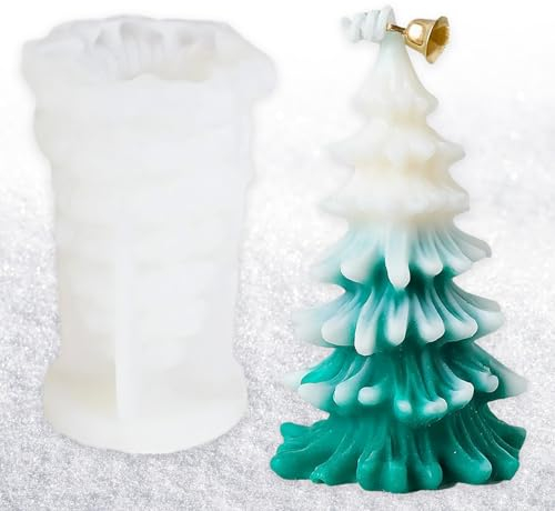 Silikonform Weihnachten, Gießform Weihnachten, Silikonform Tannenbaum Silikonformen Weihnachten, DIY Epoxidharz Formen Weihnachten Silikon Gießform Weihnachten Silikon Formen zum Gießen