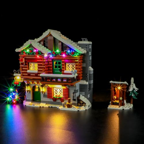 BRIKSMAX 10325 Led Licht für Lego Almhütte - Compatible with Lego Icons Bausteinen Modell - Ohne Lego Set