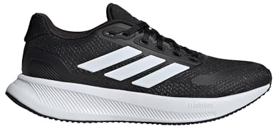 adidas Women's Runfalcon 5 Running Shoes, Core Black/Cloud White/Core Black, 4.5 UK