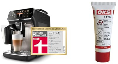 Philips Series 5400 Kaffeevollautomat & Universal 7132600 Silikonfett für Kaffeemaschinen, Tube 10 g