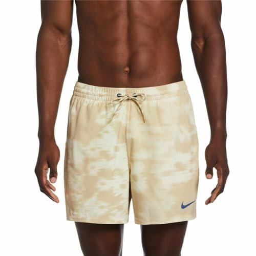 Nike Short Volley pour Homme 12,7 cm Marron Clair - Marque EAN : 5063012044122 - Taille L